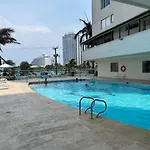 3Tc6 Apartamento De 3 Alcobas Cerca Al Mar Con Vista Aire Acondicionado Y Wifi